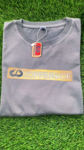Jopperside kaos pria katun combed distro premium ts419 logo