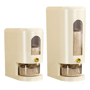 5/10KG อาหารสัตว์เลี้ยงข้าว Organizer แมลงปิดผนึก Grain Cereal Dispenser ขนาดใหญ่ความจุถั่วเหลืองข้าวโพดธัญพืชกล่องเก็บ