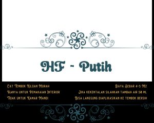 HF Cat Tembok Kiloan Cat Kiloan Murah Cat Tembok Interior Cat Tembok Murah Cat Dinding Interior Cat Kiloan Murah Cat Tembok Murah