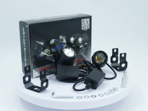 [Buy 2 Get 1]   Universal 60W Mini Driving LED V5 Light Yellow+White Dual Color Waterproof High Quality Spotlights With Ballasts For Motorcycle Cars With Box