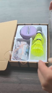 Babymommy👶【Electric Remote Badminton Trainer】Latihan Mainan Badminton Rackets Children Parents Single Player 单人羽毛球训练器