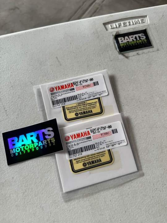 Original Yamaha Sticker / Decals For Yamaha KYB Shocks Lazada PH