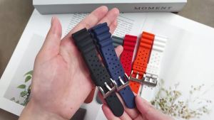 Silicone Rubber Strap 20mm 22mm Men Diving Waterproof Sports Watchband Quick Release Bracelet for Seiko 5 for Citizen Watch Band