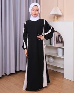 Rizkikita Baju Gamis Muslim Anak Perempuan Terbaru Usia 1-15 tahun