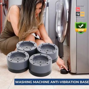 [Sg Seller] Washing Machine Fridge Furniture anti-vibration rubber base Shock Proof