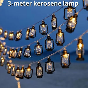 Led Retro String Lights Lanterns Vintage Lanterns Christmas Decorative Lights Outdoor Bar Lights Suitable for Room Living Room
