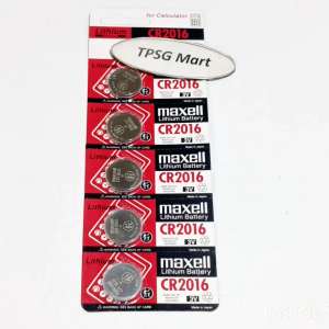Pin 3V - CR2016 2016 DL2016 5000LC E-CR2016 BR2016 / Pin Maxell Lithium / Giá bán 2 Viên