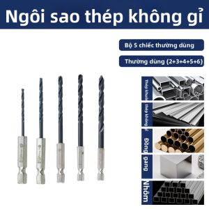 DIYUE | Mũi Khoan Thép Không Gỉ Đuôi Lục Giác