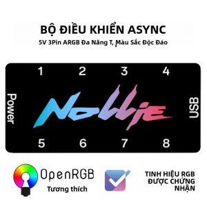 Bộ Điều Khiển Không Đồng Bộ Nollie SignalRGB OpenRGB 5V 3PIN ARGB Cho Quạt Làm Mát Vỏ Máy Tính Và Dải Đèn Điều Khiển Ánh Sáng Máy Tính Đa Năng