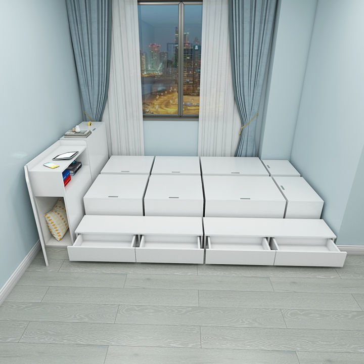 Minimalist Modern MultiFunctional Small Apartment Tatami Cube