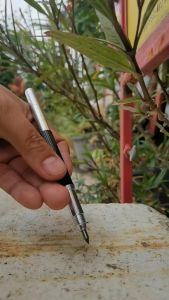 PL ปากกาขีดเหล็กหัวคาร์ไบด์ Carbide Scriber Pen มาร์กเกอร์ ทังสเตนคาร์ไบด์กันสนิม เหล็กปลายเหล็ก สองด้าน แกะสลัก เหล็กทังสเตนคาร์ไบด์