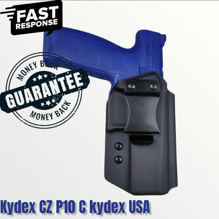 Kydex Holster CZ P10 C Sarung CZ P10C IWB Selip Pinggang