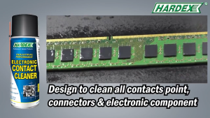 HARDEX Electronic Contact Cleaner HD390 (400ml) | Fast Dry No Residue for Sensors & Electronics