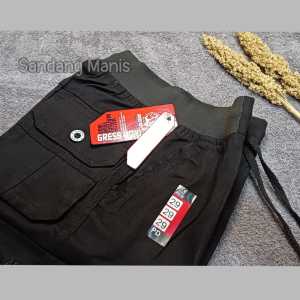 Celana Cargo Pendek Pria/ Celana cargo pinggang karet /celana cargo pendek premium