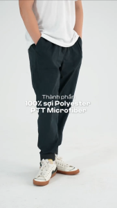 Quần Jogger ECC Warp Knitting co giãn thoáng khí quần đi làm đi chơi dạo phố Coolmate