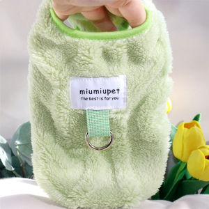 Pet Dog Clothes 2023 New Winter Snow Collar Teddy Bear Coat Autumn Winter Style Small Puppy Dog Harness Leash Pet Supplies