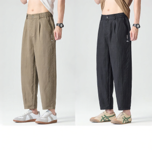 Mark Fairwhale | Breathable Versatile Mens Leisure Pants Tencel Material