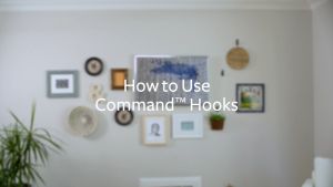 3M Command Medium Hooks Value Pack 6 Hooks 12 Strips Hold 1.3Kg Per Hook