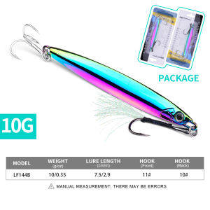 Proberos 1pc Electroplated Spoon Metal Jig Fishing Lure 0.35oz-2.8oz Hard Bait Bass Fishing Bait TackleTrout Jigging Lure