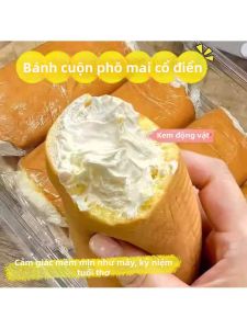 Old Style Creamy Custard Roll Pastry