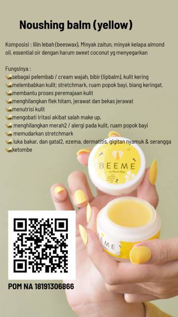 Beeme Nourishing Balm | SKINCARE IBU DAN ANAK