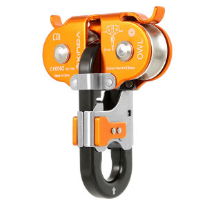 Xinda | Bộ Dụng Cụ Đường Trượt Zip Line Bảo Vệ Liên Tục Double Pulleys