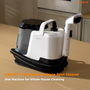 [NEW] UWANT Y100 Steam Cleaner 22kPa Suction 100℃ Steam 70℃ Hot Water Fabric Spot Vacuum Cleaner