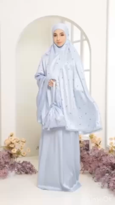 ชุดละหมาดพกพา นำเข้าพร้อมส่ง ตะละกง ผ้าละหมาด ชุดสำหรับใส่ละหมาด ชุดละหมาดหญิง