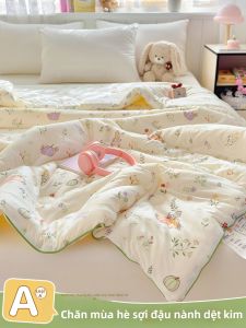 Deesse | Chăn Mền Máy Lạnh Sợi Đậu Nành A Grade Dùng Một Lần Cho Sinh Viên Ký Túc Xá Mùa Xuân Thu