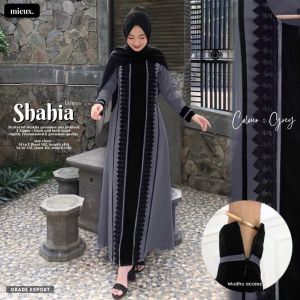 Iqlimaolshop Gamis Dress New Shahia Simpel Kondangan Lebaran Kekinian Elegan Mewah Terbaru Viral 2023