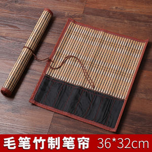 Túi Đựng Bút Chì Bằng Tre Lớn Có 8 Ngăn 36*32cm Túi Đựng Bút Chì Truyền Thống Trung Quốc Túi Đựng Dụng Cụ Viết Thư