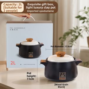 TEL | Heat-Resistant Soup Pot for Home Use
