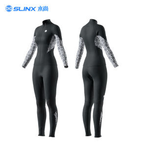 New 2mm Separate Diving Suit Womens Cold Warm Jellyfish Surf Suit Wet Clothes Winter Bathing Suit