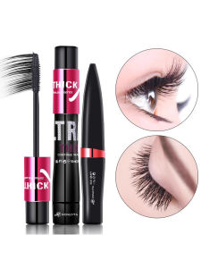MONLEYTA | Long-lasting Waterproof Eyelash Primer Liquid Fine Tip Mascara Curling Lengthening No Smudging Female Special Silk Fiber Mascara