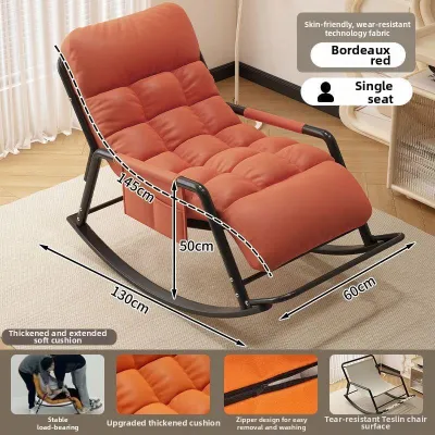AYIJIE | Adult Relaxing Recliner Rocking Chair