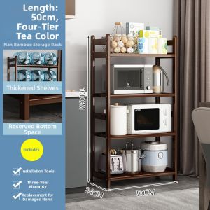 AIMUKE | Multifunctional Floor Standing Kitchen Storage Rack