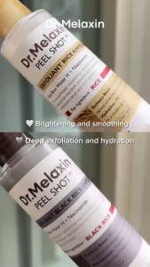 [SG Ready Stock] DR. MELAXIN Rice & Black Rice 80ml Exfoliating Moisturizing Serum Brighten the complexion