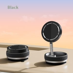 K10B Vacuum Adsorption Magnetic Phone Car Holder for 2025 Suction Cup Dedicated Navigation Folding Phone Holder