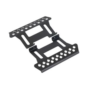 2Pcs Aluminum Alloy SCX10 Rock Slider Side Step for 1/10 RC Car Crawler Axial SCX10ii 90046 90047 Wrangler RC4WD D90 TF2 Upgrade