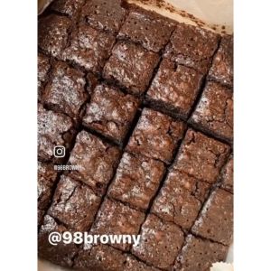 (36 pieces) Fudgy Moist Chocolate Chip Brownies Local Singapore Based