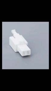 White Connector for Electric Ventilation Seat Motor & Anti-Theft Device 2 Pin Male Female Plug Set