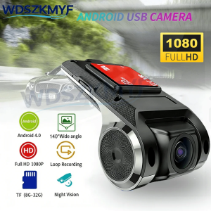 USB HD 1080P Car Dash Cam 170 Degree Wide Angle Car Camera Recorder Front ADAS Dashcam Android DVR Auto Recorder Night Version