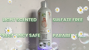 Pure Organic Light Scented Calm and Gentle Hair Conditioner Pregnant Safe Hair Care