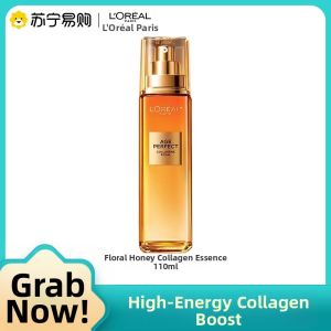 LOreal Golden Youth Honey Luxury Collagen Moisturizing Lotion Facial Skincare Essence Lotion Hydrating Anti-Wrinkle Nutritious