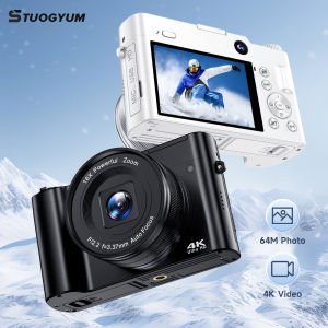4K Digital Camera for Photography and Video Autofocus 48MP Vlogging Camera 3 180° Flip Screen with Flash for Christmas gift