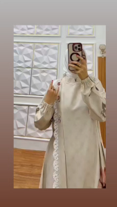 ZIFA FASHION: Santika Dress Lionel Richie & Gamis Modis Muslimah Trendy