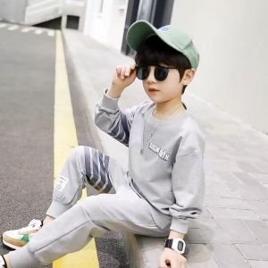 Quần Áo Bé Trai Bộ Đồ Bé Trai Thu Đông Habi Fashion HB2204 Dễ Thương Cho Bé 16-40KG