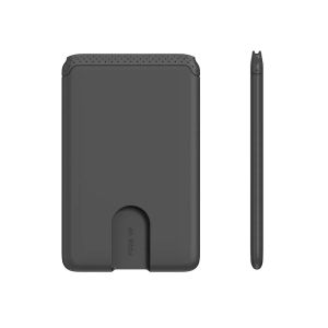 3M Adhesive Silicone Phone Wallet - Fashion Minimalist Credit Card Holder Sticker Soft & Compatible for Phone Android & Samsung