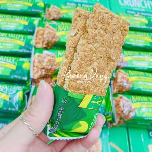 [Combo 5 gói lẻ] thanh bánh ngũ cốc yến mạch Crunchy Granola bars oats honey Nature Valley Mỹ