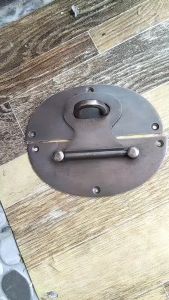 Overpal Pengunci Pintu Kuningan Antik 1 pcs & Gembok Pintu 13cm